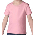 Light Pink - Front - Gildan Childrens-Kids Plain Cotton Heavy T-Shirt