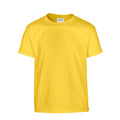 Daisy - Front - Gildan Childrens-Kids Plain Cotton Heavy T-Shirt