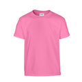 Azalea - Front - Gildan Childrens-Kids Plain Cotton Heavy T-Shirt