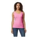 Azalea - Front - Gildan Womens-Ladies Softstyle Plain Tank Top