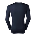 Navy - Back - GAMEGEAR Mens Warmtex Long-Sleeved Base Layer Top