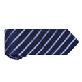 Navy-Royal Blue - Back - Premier Mens Stripe Tie