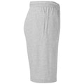 Heather Grey - Side - Fruit of the Loom Mens Iconic 195 Jersey Shorts