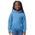 Carolina Blue - Front - Gildan Childrens-Kids Heavy Blend Hooded Sweatshirt