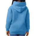 Carolina Blue - Back - Gildan Childrens-Kids Heavy Blend Hooded Sweatshirt