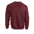 Maroon - Back - Gildan Mens Heavy Blend Sweatshirt