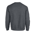 Dark Heather - Back - Gildan Mens Heavy Blend Sweatshirt