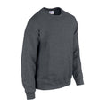 Dark Heather - Side - Gildan Mens Heavy Blend Sweatshirt