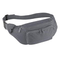 Graphite - Front - Quadra Plain Waist Bag