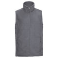 Convoy Grey - Front - Russell Mens Outdoor Fleece Gilet