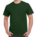 Forest Green - Front - Gildan Mens Heather Heavy T-Shirt