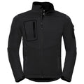 Black - Front - Russell Mens Sports Soft Shell Jacket