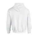 White - Back - Gildan Mens Heavy Blend Hoodie