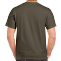 Olive Green - Back - Gildan Mens Ultra Cotton T-Shirt