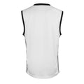 White-Black - Back - Spiro Mens Basketball Top