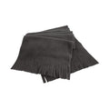 Grey - Front - Result Winter Essentials Tassel Polartherm Winter Scarf