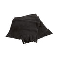 Black - Front - Result Winter Essentials Tassel Polartherm Winter Scarf