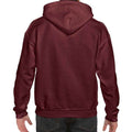 Maroon - Back - Gildan Mens DryBlend Hoodie