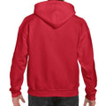 Red - Back - Gildan Mens DryBlend Hoodie