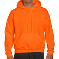 Safety Orange - Front - Gildan Mens DryBlend Hoodie