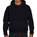 Black - Front - Gildan Mens DryBlend Hoodie