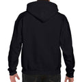 Black - Back - Gildan Mens DryBlend Hoodie