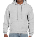 Ash - Front - Gildan Mens DryBlend Hoodie