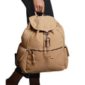 Sahara - Back - Quadra Vintage Canvas Backpack