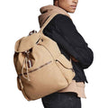 Sahara - Side - Quadra Vintage Canvas Backpack