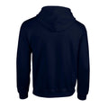 Navy - Back - Gildan Mens Heavy Blend Full Zip Hoodie