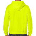 Safety Green - Back - Gildan Mens Heavy Blend Full Zip Hoodie