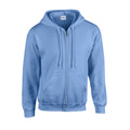 Carolina Blue - Front - Gildan Mens Heavy Blend Full Zip Hoodie