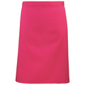 Hot Pink - Front - Premier Colours Mid Length Apron