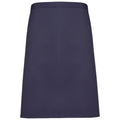 Marine Blue - Front - Premier Colours Mid Length Apron