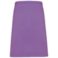 Rich Violet - Front - Premier Colours Mid Length Apron