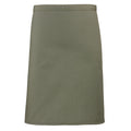 Sage - Front - Premier Colours Mid Length Apron