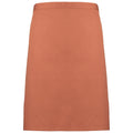 Chestnut - Front - Premier Colours Mid Length Apron