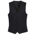 Black - Front - Brook Taverner Mens One Mercury Waistcoat