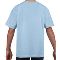 Light Blue - Back - Gildan Childrens-Kids Softstyle T-Shirt