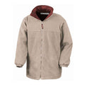 Burgundy-Camel - Back - Result Mens StormDri 4000 Reversible Waterproof Jacket