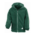 Bottle Green-Bottle Green - Back - Result Childrens-Kids StormDri 4000 Reversible Jacket