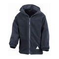 Navy - Back - Result Childrens-Kids StormDri 4000 Reversible Jacket