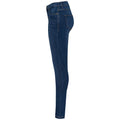 Dark Blue Wash - Side - So Denim Womens-Ladies Lara Skinny Jeans