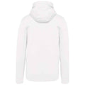 White - Back - Kariban Mens Hooded Sweatshirt