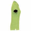 Lime Green - Side - Kariban Womens-Ladies Pique Polo Shirt