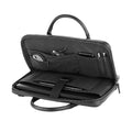 Black - Back - Quadra Nuhide Slimline Laptop Bag