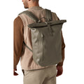 Covert Green - Back - Quadra Lite Roll Top Waterproof Backpack