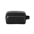 Black - Back - Quadra Washed Toiletry Bag