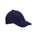 Oxford Blue - Front - Beechfield 6 Panel Cotton Canvas Cap