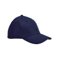 Oxford Navy - Front - Beechfield Organic Cotton Stretch Cap